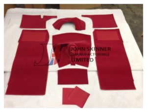 XK140 Drop Head-Coupe (DHC) Carpet Set